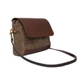 The Ranger Short Shoulder bag includes a removable leather strap with solid brass clips.