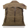 The Old No. 3 Canoe Pack is our most traditional pack with a tapered or envelope bottom that fits well in the bottom of a canoe.
