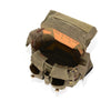 Handcrafted with durable waxed canvas, premium leather, and solid brass.