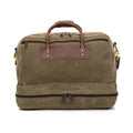 The Prairie Boot Bag is the perfect travel bag with a large zippered pocket on the bottom to store shoes, boots, or other accessories you might not want with your cloths.