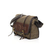 A strong cotton webbed shoulder straps secured by two hand sown cotton webbed attachment points makes traveling easy. 