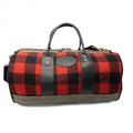 ImOut Duffel Bag - Red Plaid