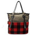 Temperance Tote - Red Plaid