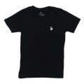 Men's Black Stacked Logo T-Shirt