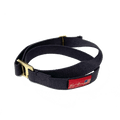 Made with solid brass and durable webbed cotton.
