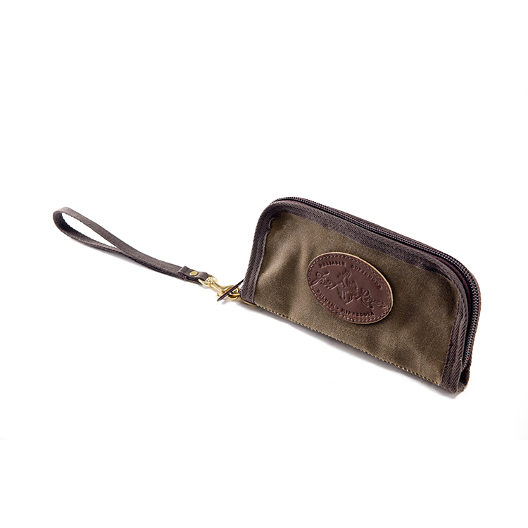 Crafted out our high quality waxed canvas, premium leather, strong webbed cotton, heavy duty zippers, and durable solid brass. 