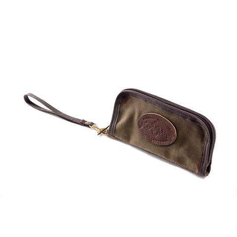 Crafted out our high quality waxed canvas, premium leather, strong webbed cotton, heavy duty zippers, and durable solid brass. 