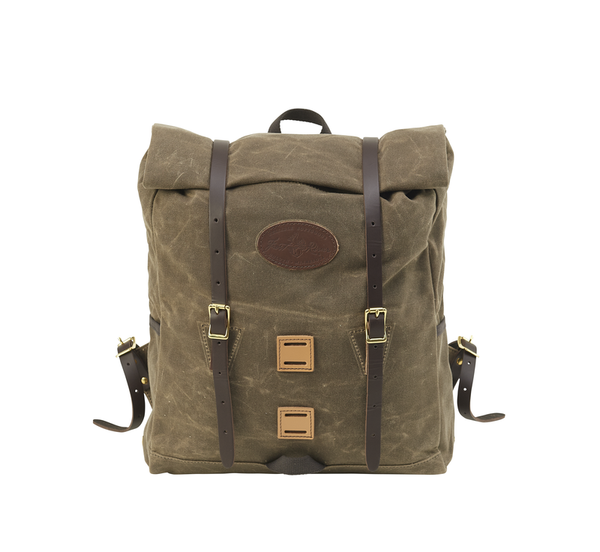 The Arrowhead Trail Roll top Daypack comes in two different widths.  One is twelve inches and the other is fifteen inches wide.